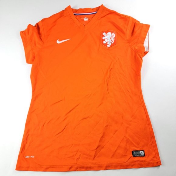 Nike Dri-Fit Holland Netherlands Womens Large Oran - Picture 2 of 10